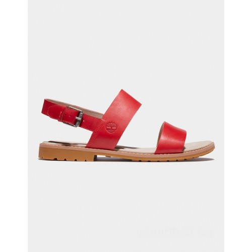 Timberland chicago riverside sandal for women in red
