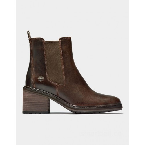 Timberland sienna high chelsea boot for women in brown