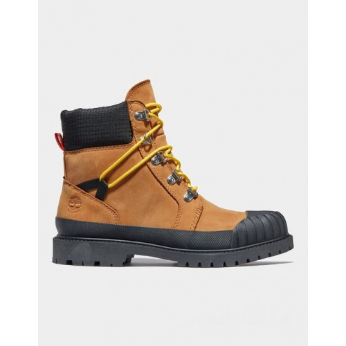 Timberland timberland® heritage rubber-toe boot for women in yellow