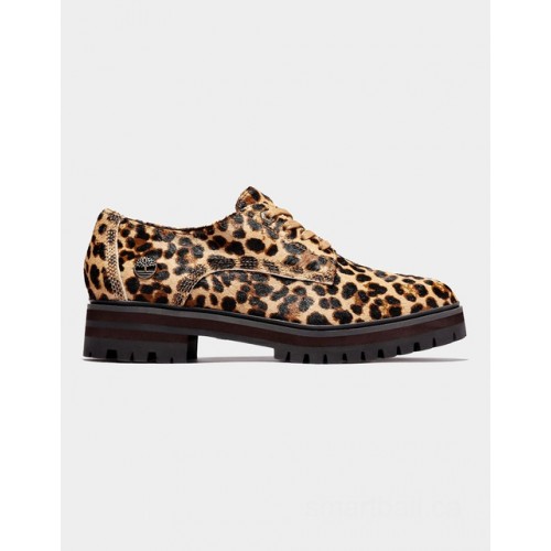 Timberland london square oxford for women with animal print