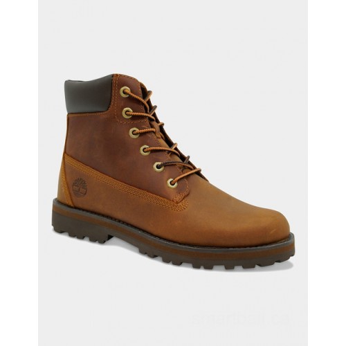 Timberland youths courma 6" boots (brown)