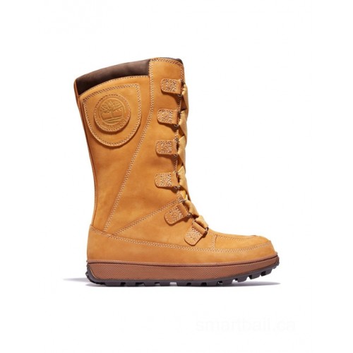 Timberland mukluk 8 inch boot for junior in yellow