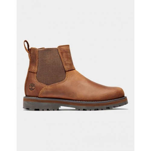 Timberland courma kid chelsea boot for youth in brown