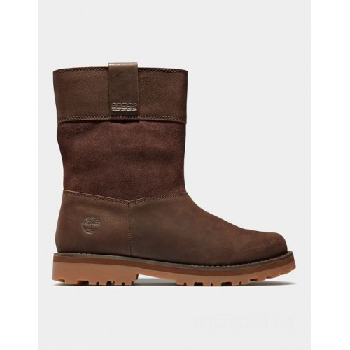 Timberland courma kid pull-on boot for junior in brown