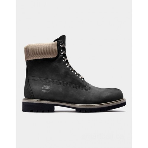 Timberland timberland® premium 6 inch boot in black/grey