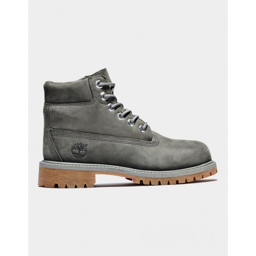 Timberland timberland® premium 6 inch boot for junior in dark grey