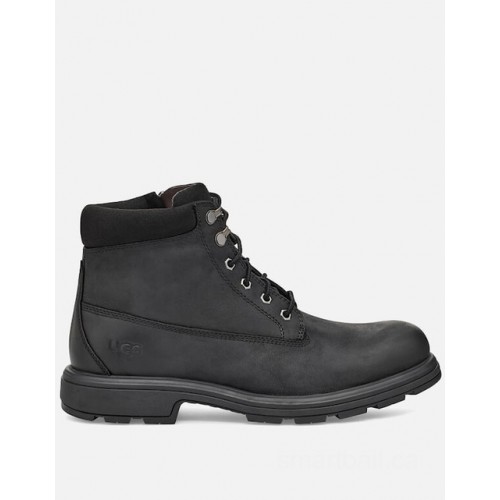 UGG men's biltmore waterproof leather mid boots - black - ugg