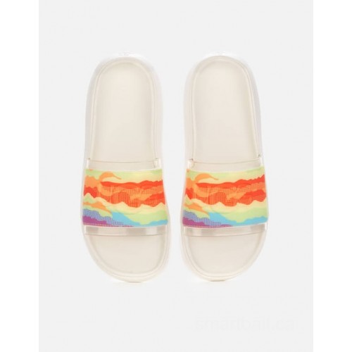 UGG pride collection cali slide sandals - rainbow stripes - ugg      