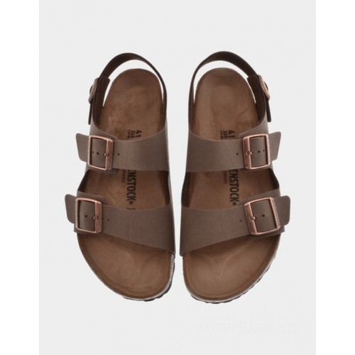 Birkenstock milano sandals brown