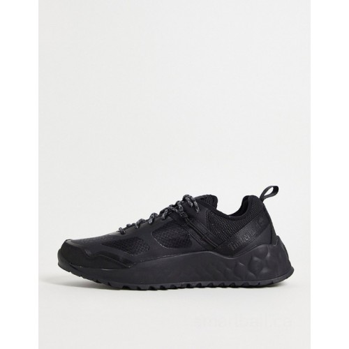 Timberland solar wave tr low trainers in black mesh