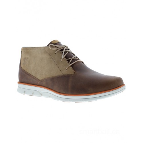 Timberland bradstreet pt chukka mens leather smart boots brown uk size