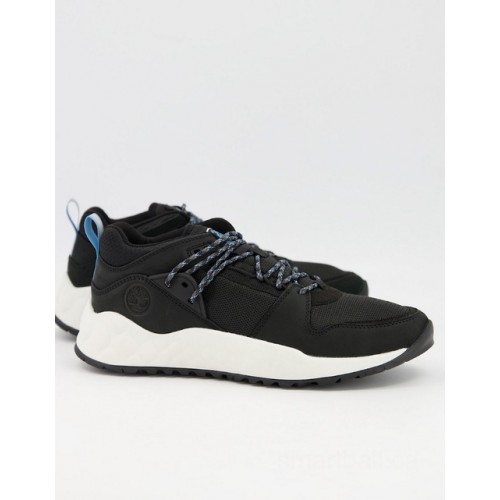 Timberland solar wave low trainers in black