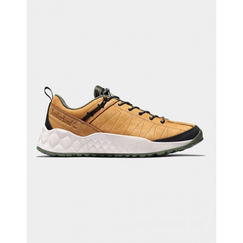 Timberland solar wave greenstride™ trainer for men in yellow