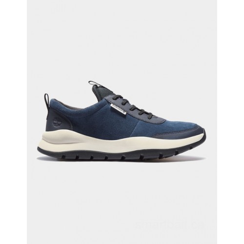 Timberland boroughs project leather sneaker for men in navy