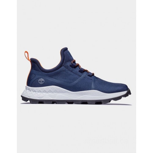 Timberland brooklyn fabric trainer for men in navy