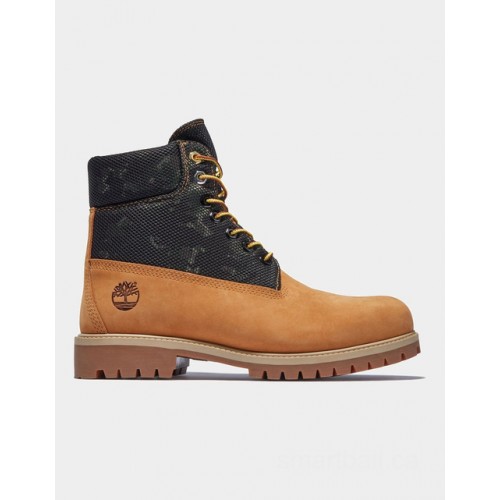 Timberland timberland® heritage 6 inch boot for men in wheat/camo