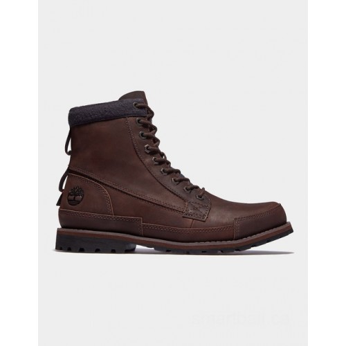 Timberland timberland® originals 6 inch lined boot for men in dark brown
