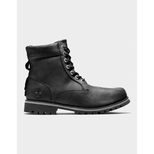Timberland rugged waterproof ii 6 inch boot for men in black