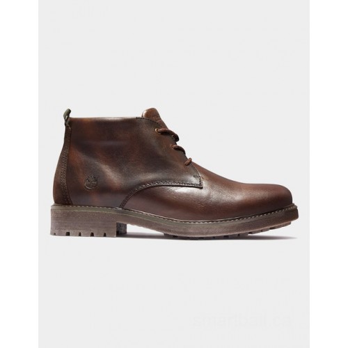 Timberland oakrock chukka boot for men in dark brown