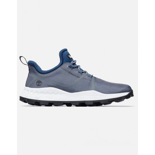 Timberland brooklyn fabric trainer for men in grey