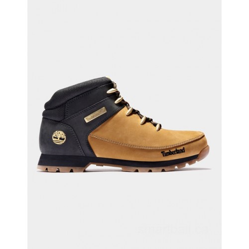 Timberland euro sprint hiker for men in yellow/black