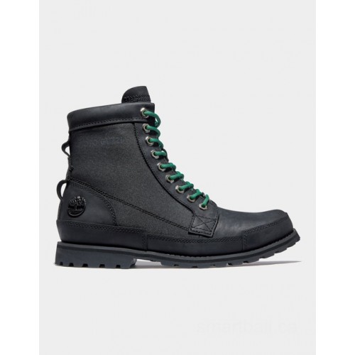 Timberland moto guzzi x timberland® original leather 6 inch boot for men in black