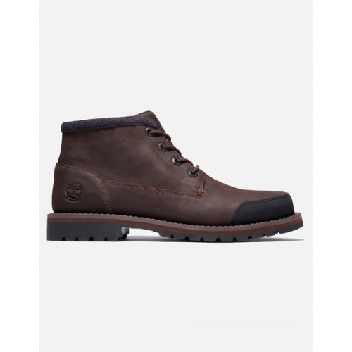 Timberland larchmont lined chukka for men in dark brown