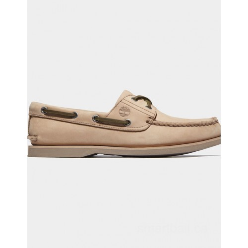 Timberland timberland® classic boat shoe for men in beige
