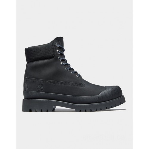 Timberland timberland® 6 inch rubber toe boot for men in black