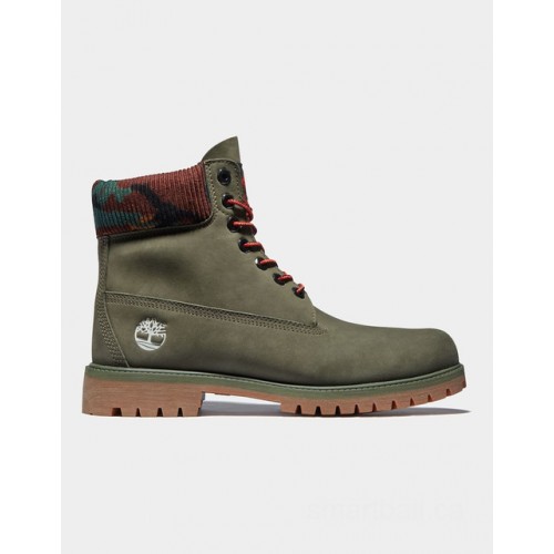 Timberland timberland® heritage 6 inch winter boot for men in green/camo