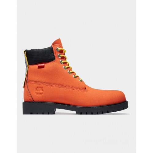 Timberland timberland® heritage 6 inch winter boot for men in orange helcor®