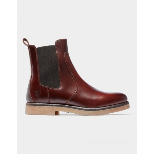 Timberland cambridge square chelsea boot for women in brown