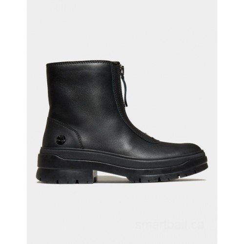 Timberland malynn front-zip boot for women in black