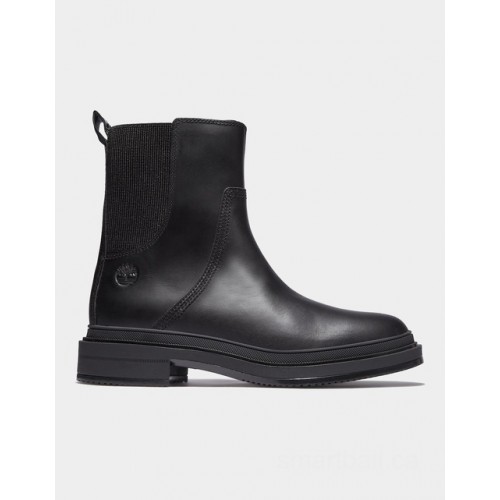 Timberland lisbon lane chelsea boot for women in black