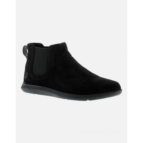 Timberland bradenton womens leather ankle boots black uk size