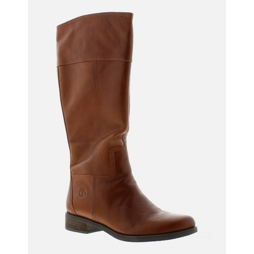 Timberland venice park womens zip fastening tall leather boots tan garde b uk si