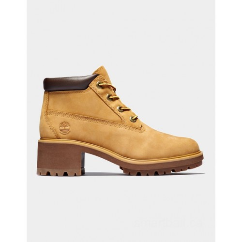 Timberland kinsley waterproof ankle boot for women in yellow
