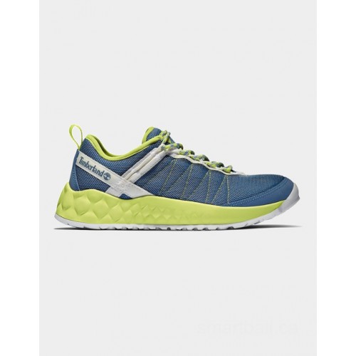 Timberland solar wave low sneaker for women in blue