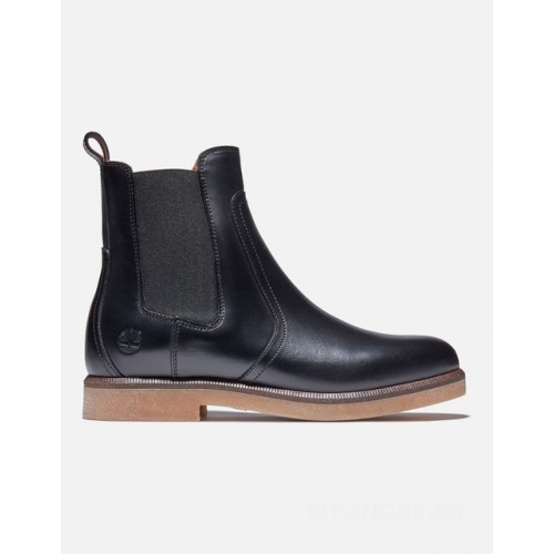 Timberland cambridge square chelsea boot for women in black