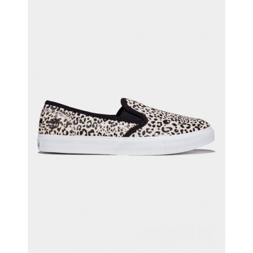 Timberland skyla bay slip-on shoe for women in leopard print