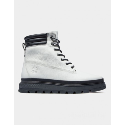 Timberland ray city 6 inch boot for women in white